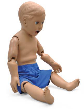 blozen Jeugd koffer Oefenpop kind 1 jaar - Zorgdidact - Webshop Anatomische Modellen